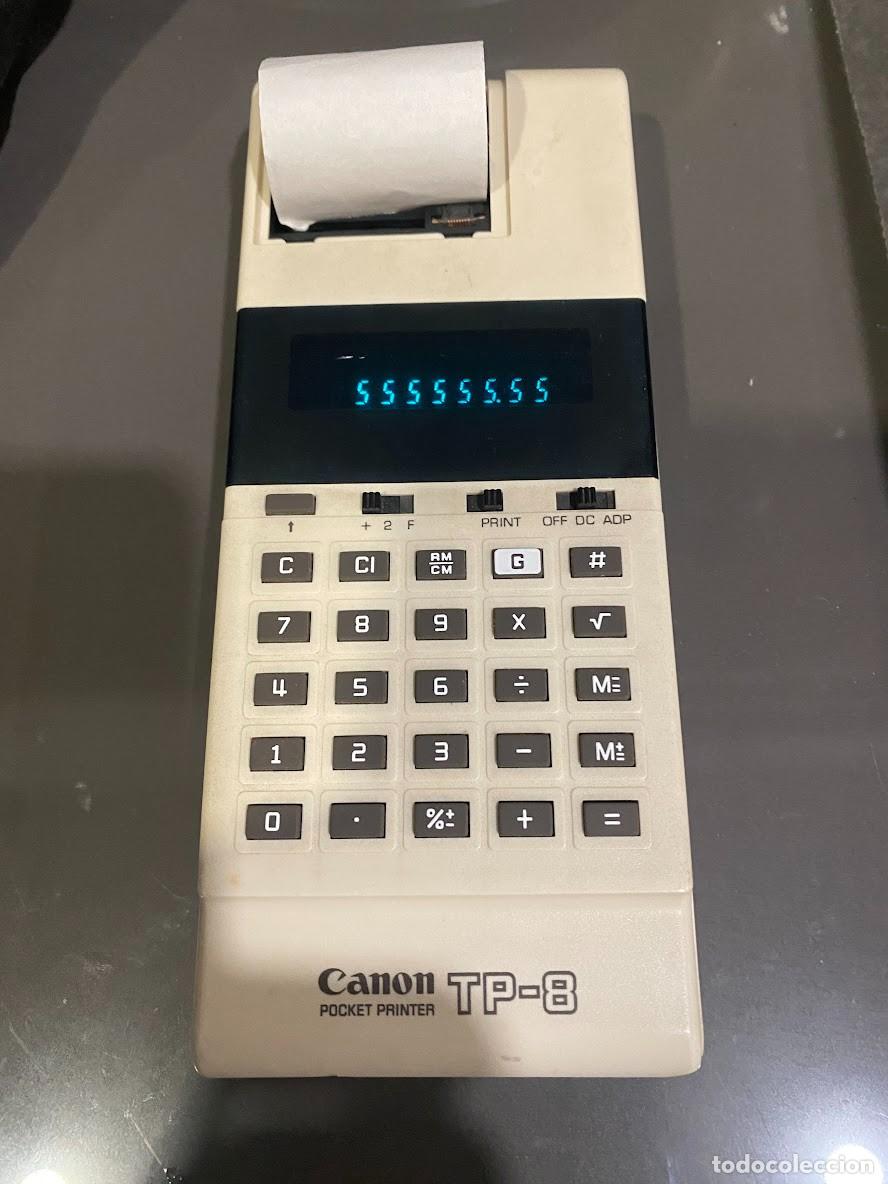 Segunda mano: Calculadora Pocket Printer Vintage Canon TP-8 - Foto 1