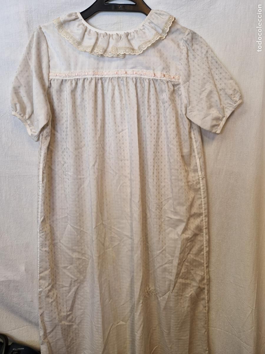 Segunda Mano: BONITA PIJAMA BLANCA VINTAGE. TALLA 44
