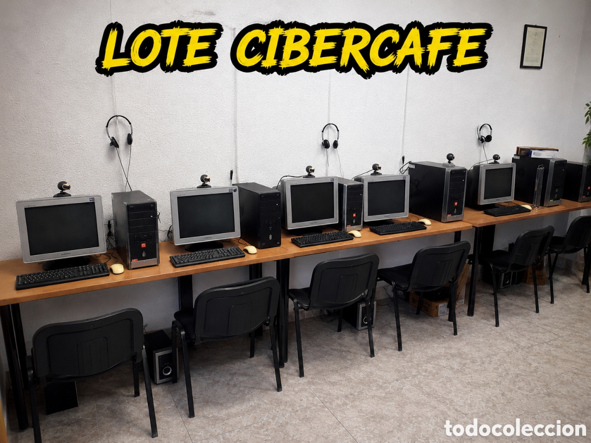 Segunda Mano: 7 Ordenadores PC Sobremesa Cibercafe ASUS / Gigabyte / ASRock + Monitores Samsung + Perif&eacute;ricos 2005