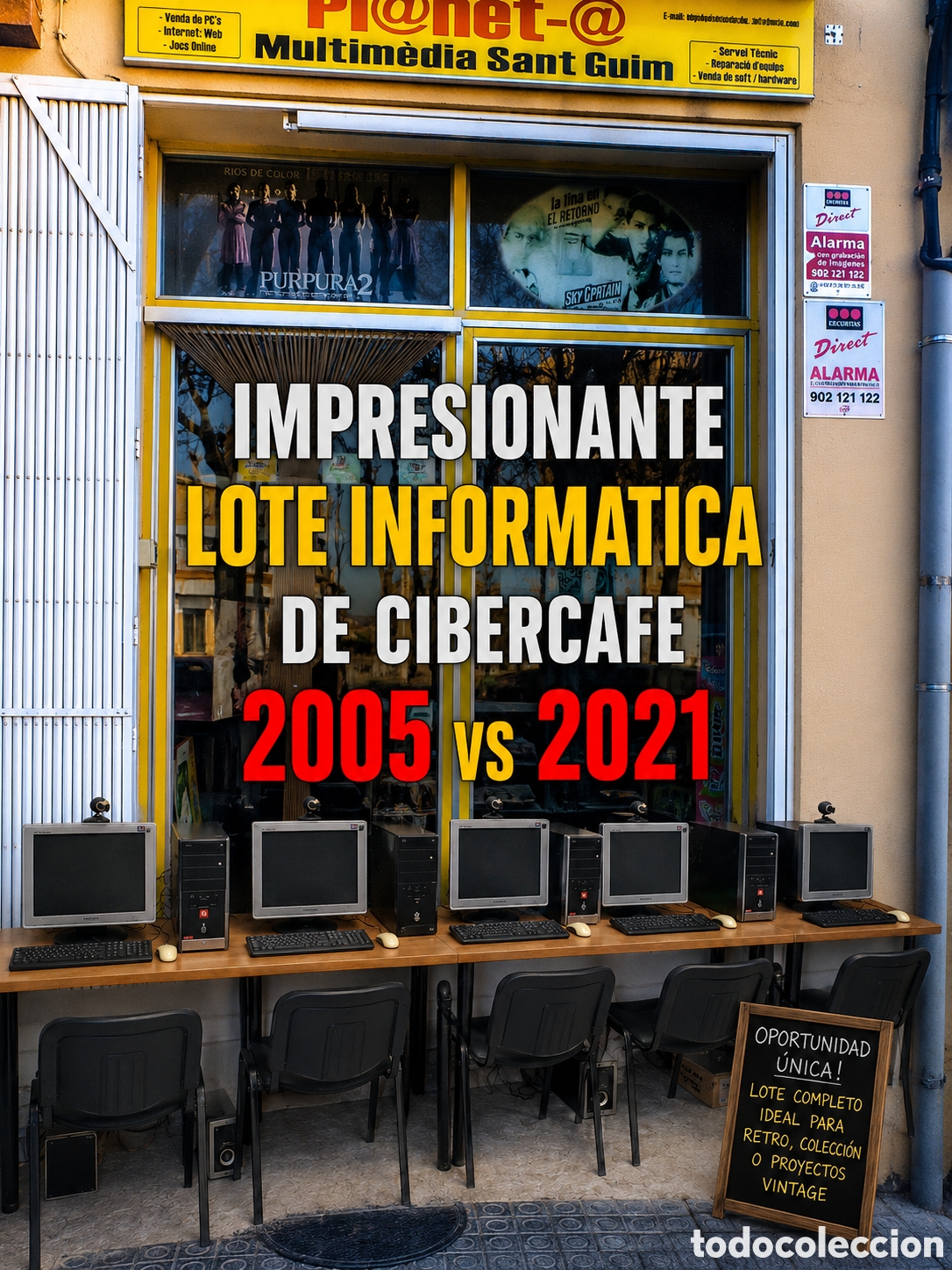 Segunda Mano: 7 Ordenadores PC Sobremesa Cibercafe ASUS / Gigabyte / ASRock + Monitores Samsung + Perif&eacute;ricos 2005