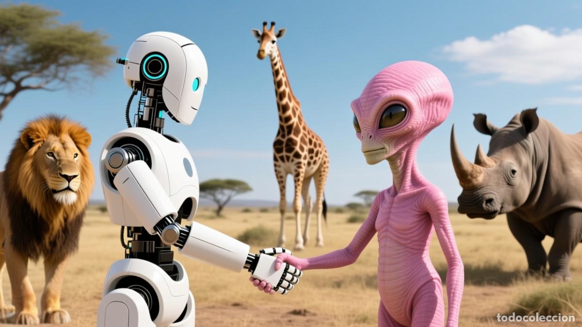 D'Occasion: 9 espectaculares escenas de robots &ndash; Lonas decorativas modernas de Alta Calidad