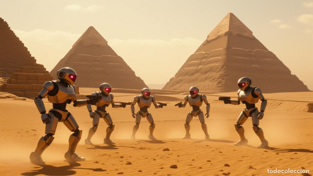 D'Occasion: 9 espectaculares escenas de robots &ndash; Lonas decorativas modernas de Alta Calidad