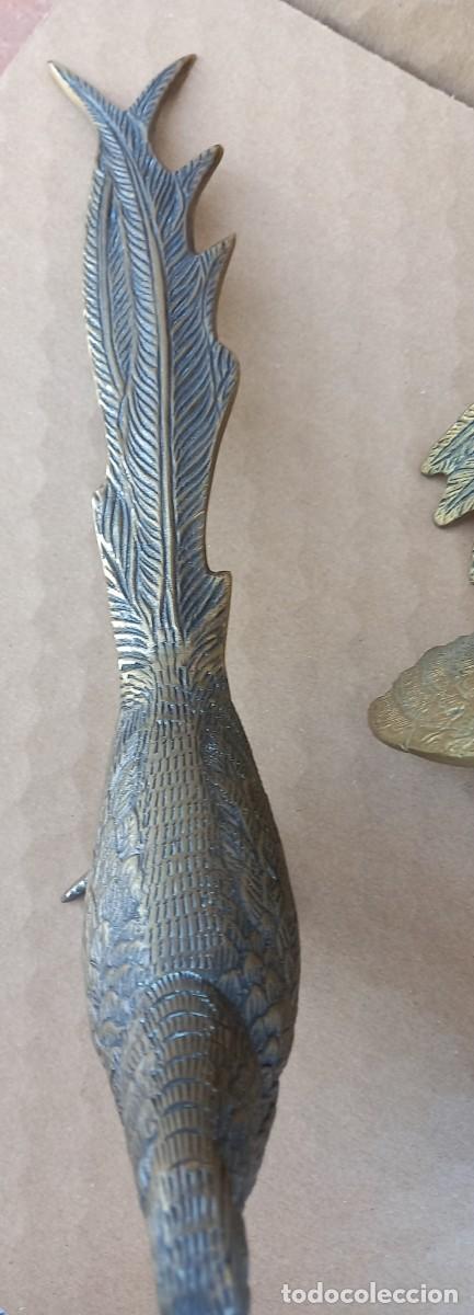Segunda mano: CONJUNTO DE AVES LATON - Foto 4