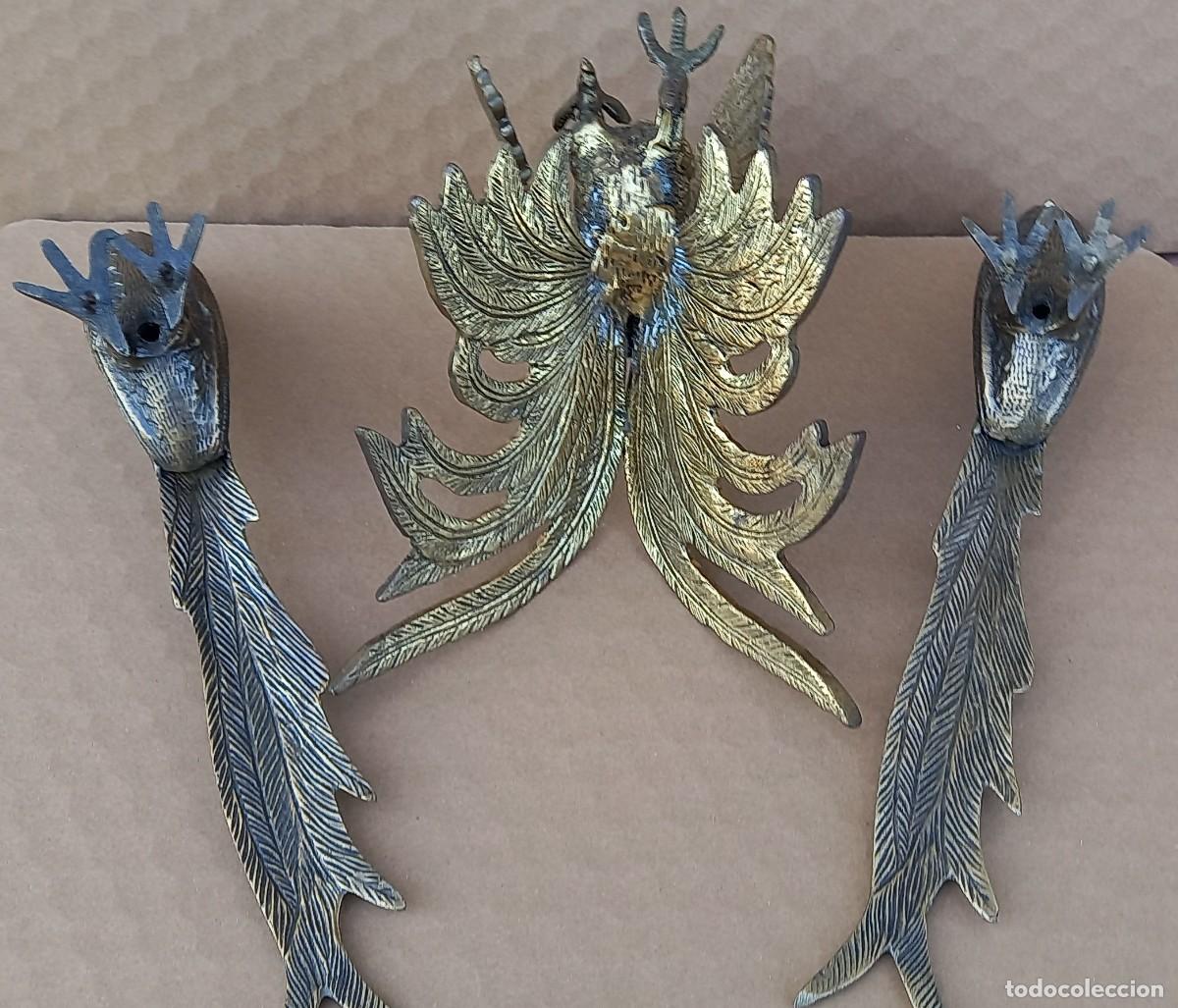 Segunda mano: CONJUNTO DE AVES LATON - Foto 5