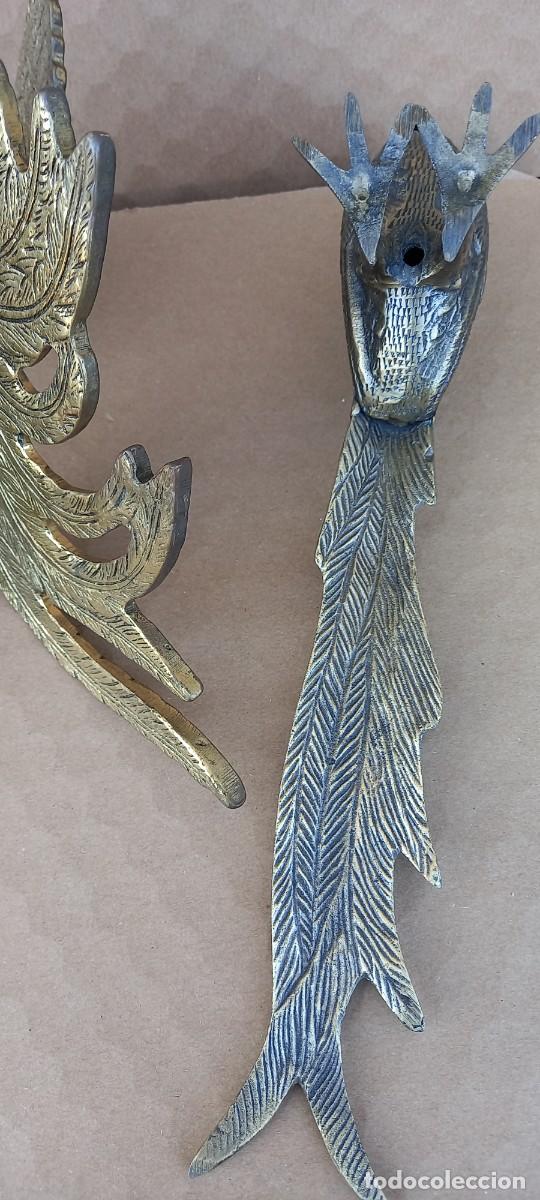 Segunda mano: CONJUNTO DE AVES LATON - Foto 7