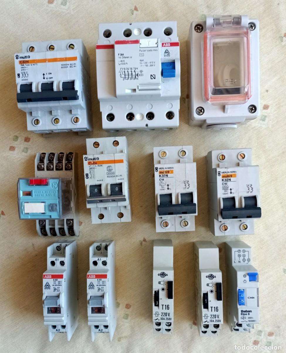 Segunda Mano: DIFERENCIAL.APARATOS ELECTRICIDAD.MULTI9.ABB.RELECO.ORBIS.F364.K32N.C32H.CONTADOR LUZ.ELECTRICISTAS