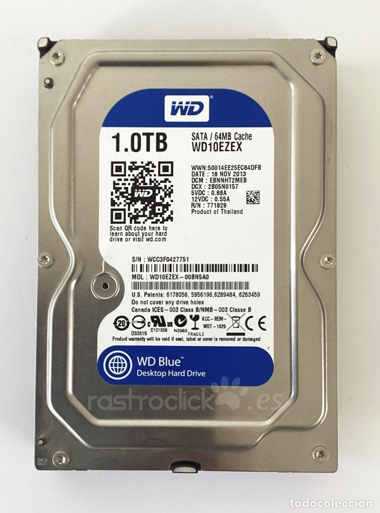 Segunda mano: Disco Duro WD Blue 1TB WD10EZEX - Foto 2