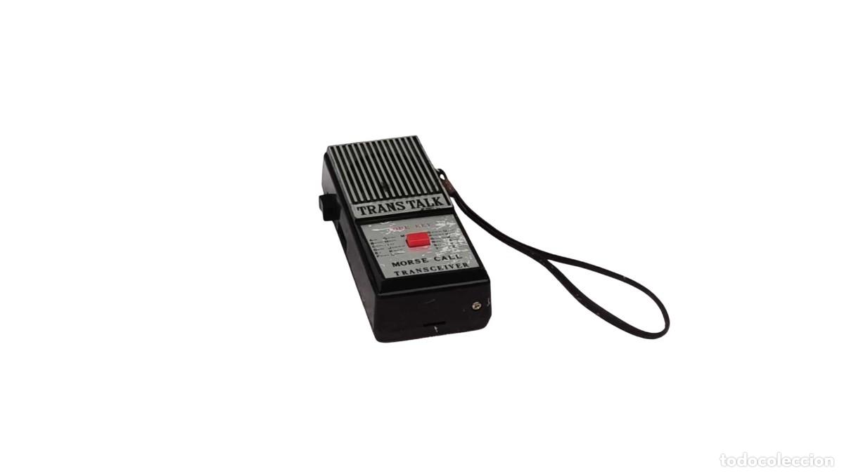 Segunda M&atilde;o: Trans Talk Morse Call Transceiver &ndash; Walkie-Talkie de C&oacute;digo Morse &ndash; A&ntilde;os 70/80