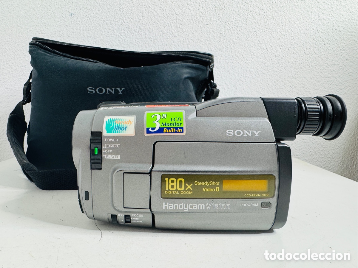 Segunda mano: Sony CCD-TRV34 Video 8MM Analog Camcorder No Funciona - Foto 4