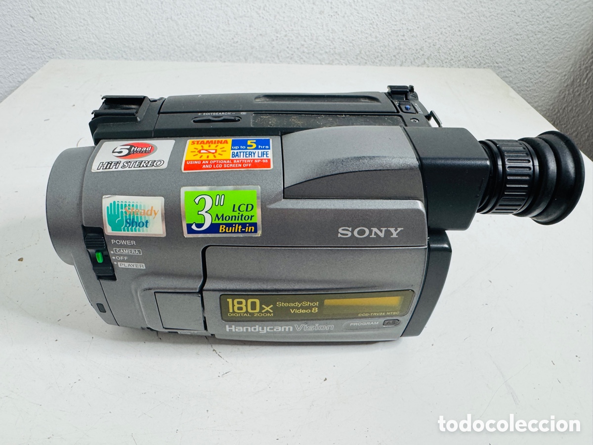 Segunda mano: Sony CCD-TRV34 Video 8MM Analog Camcorder No Funciona - Foto 8