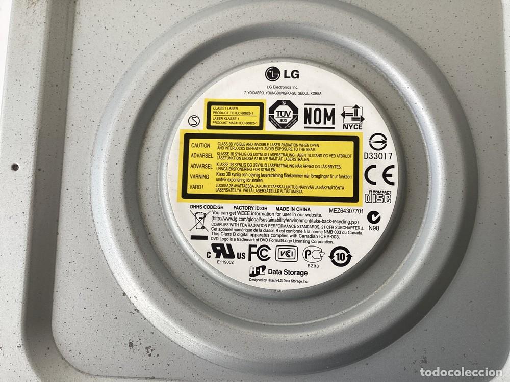 Segunda mano: Grabadora interna de DVD Sata LG GH24NS95 - Foto 4