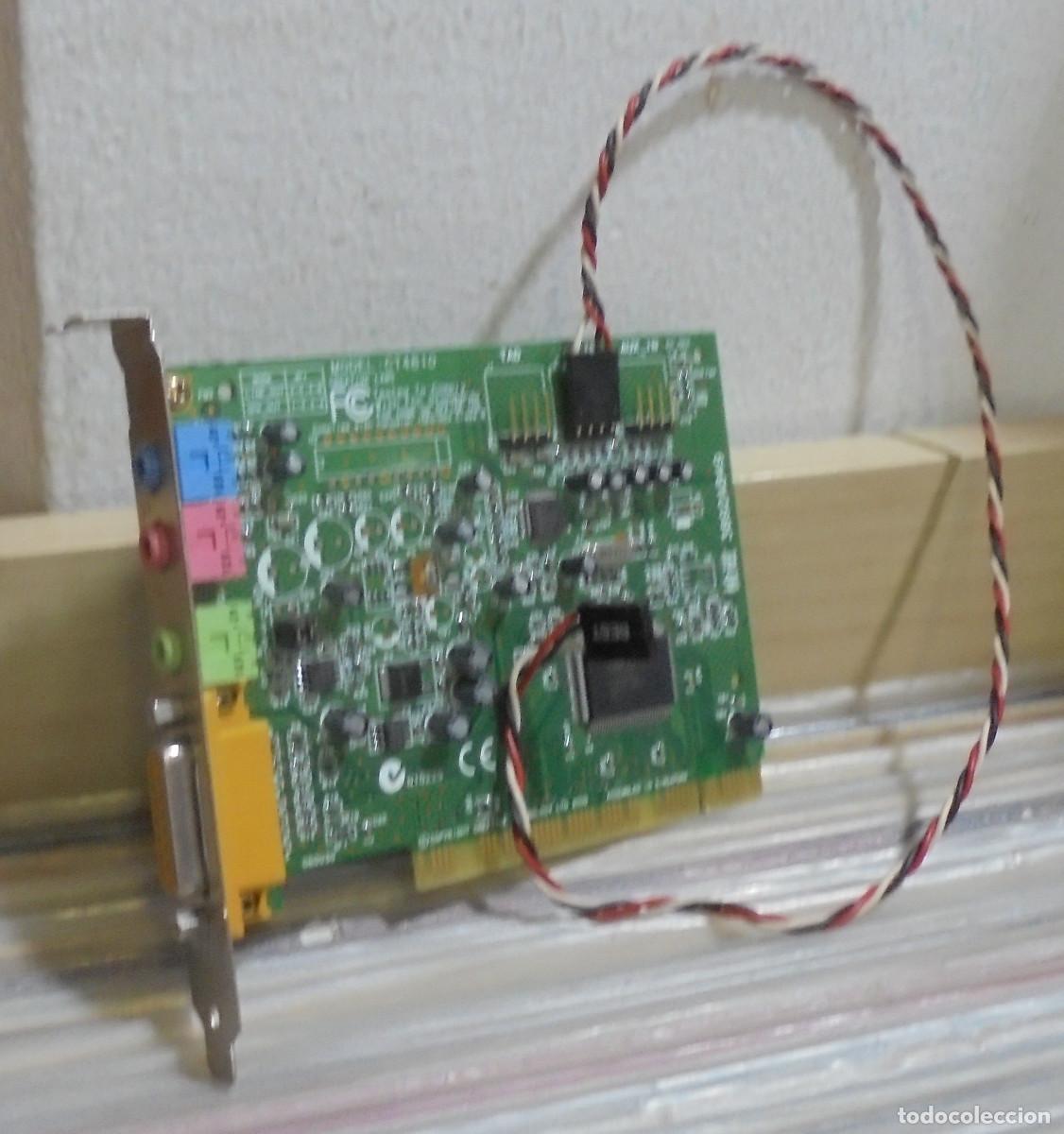 Segunda mano: Tarjeta de sonido para PC, modelo CT4810, PCI - Foto 1