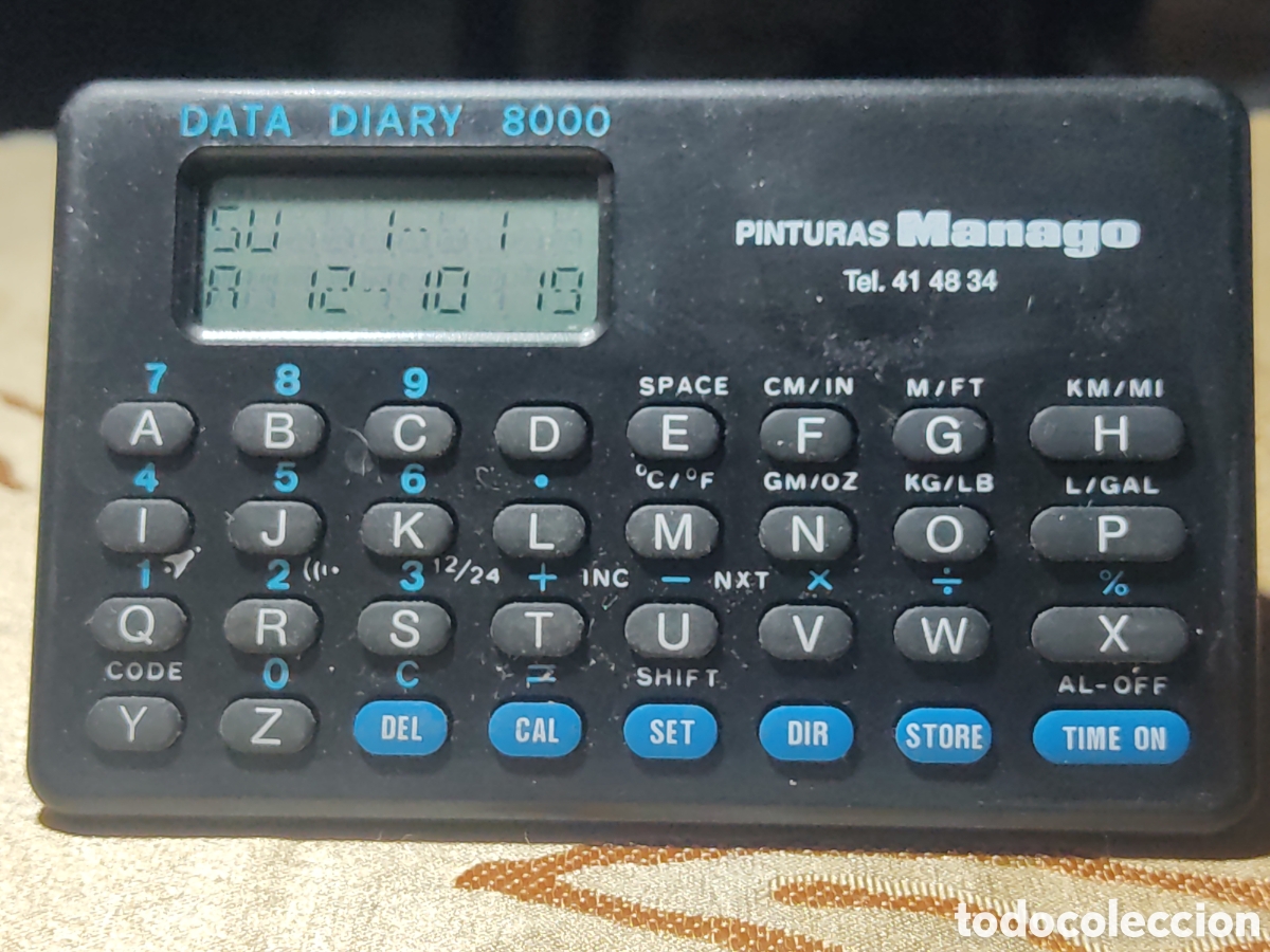 Segunda mano: Agenda personal Data Diary 8000 - Foto 2