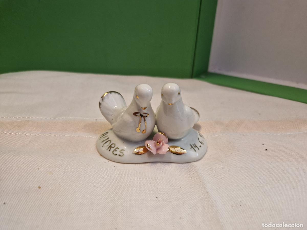 Seconda Mano: BONITAS PALOMAS ENAMORADAS ENCERAMICA. DECORATIVAS.