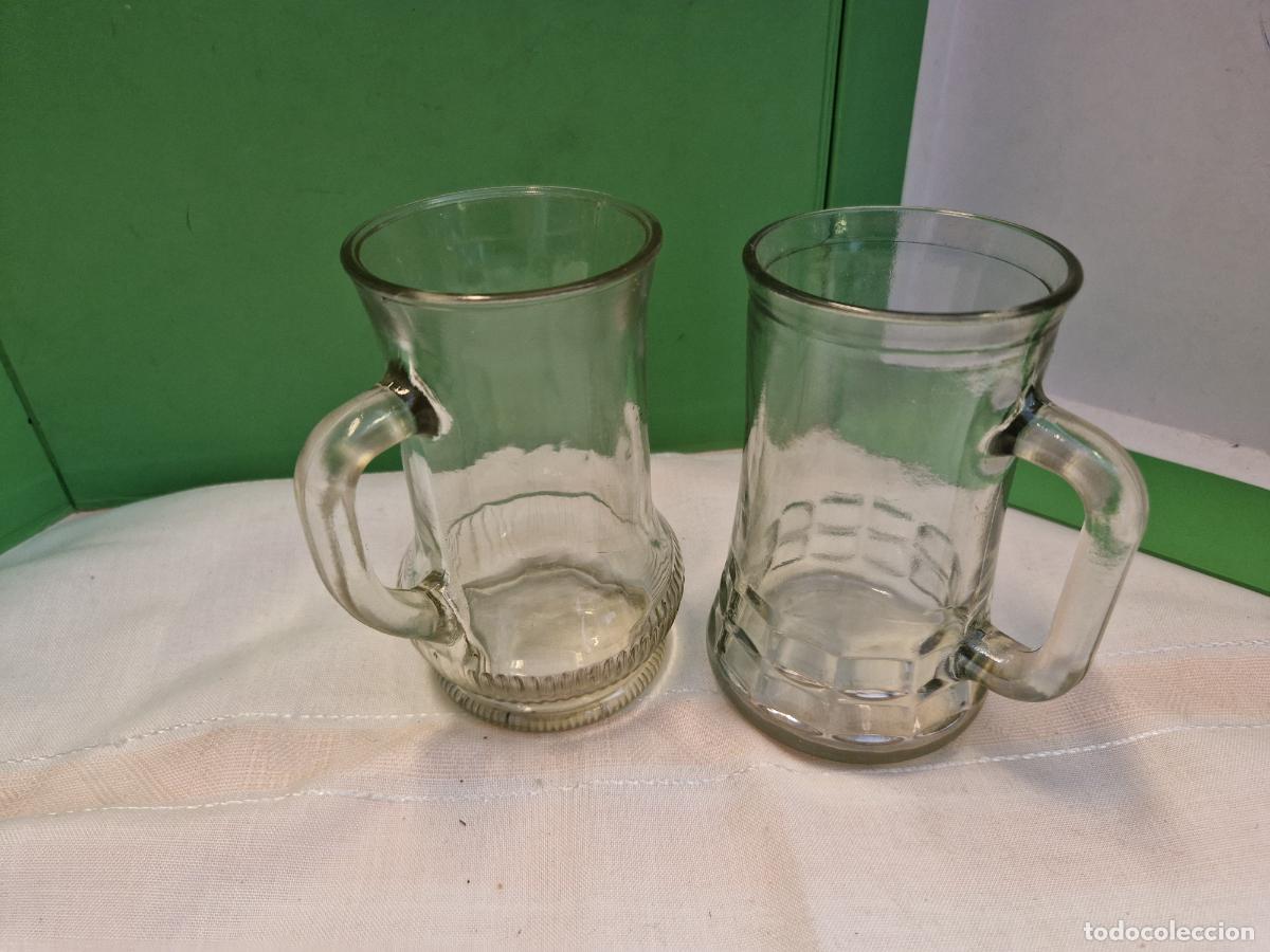 Segunda Mano: 2 BONITAS JARRAS CERVECERAS. MEDIDA 12*7