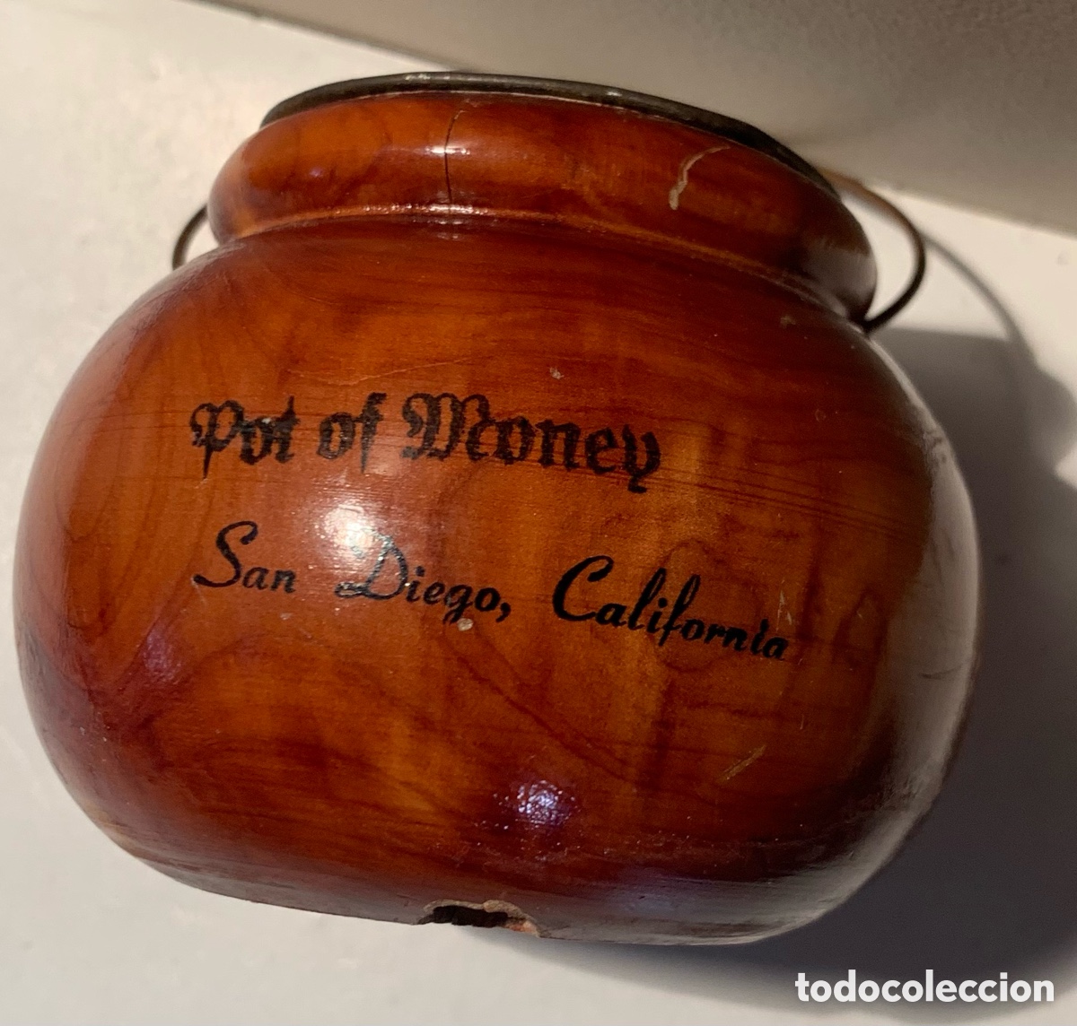 Segunda mano: Hucha San Diego California 1983 Madera - Foto 1
