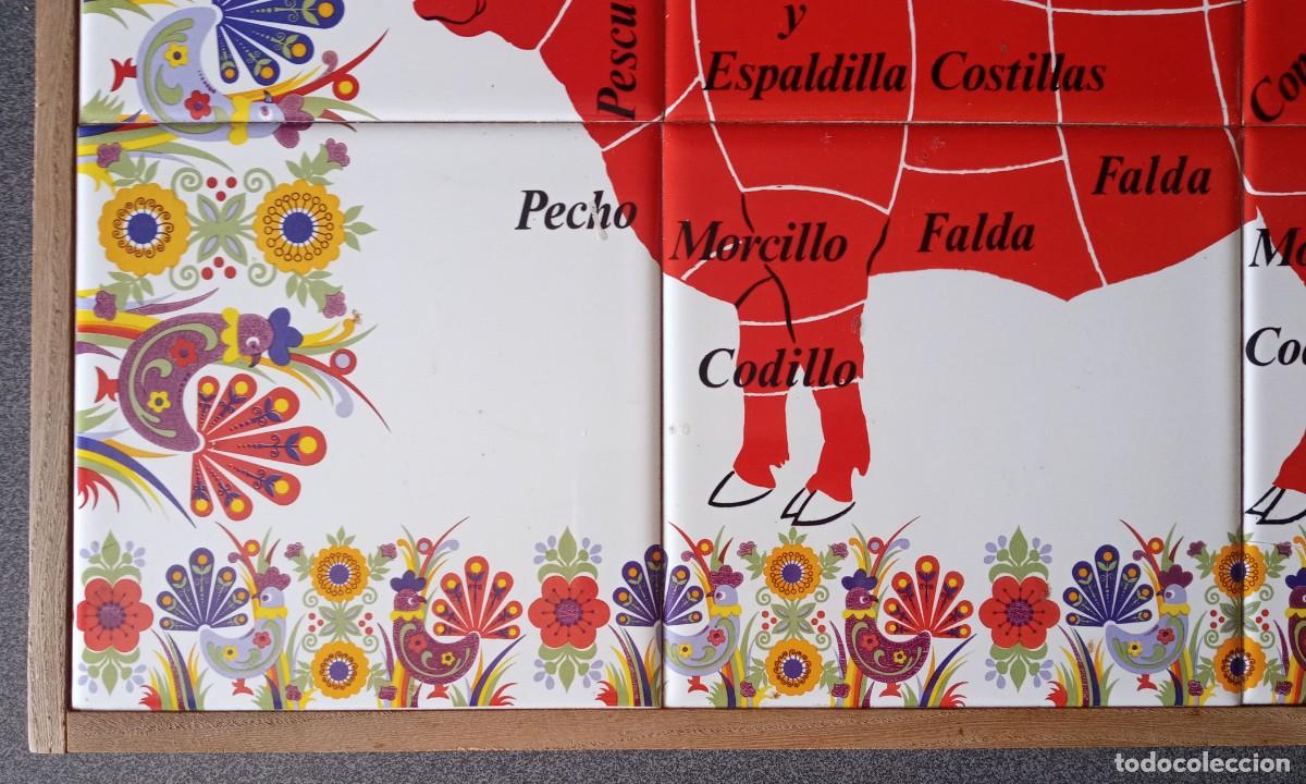 Segunda mano: Cuadro Colgador De Cuchillos azulejos vaca - Foto 5