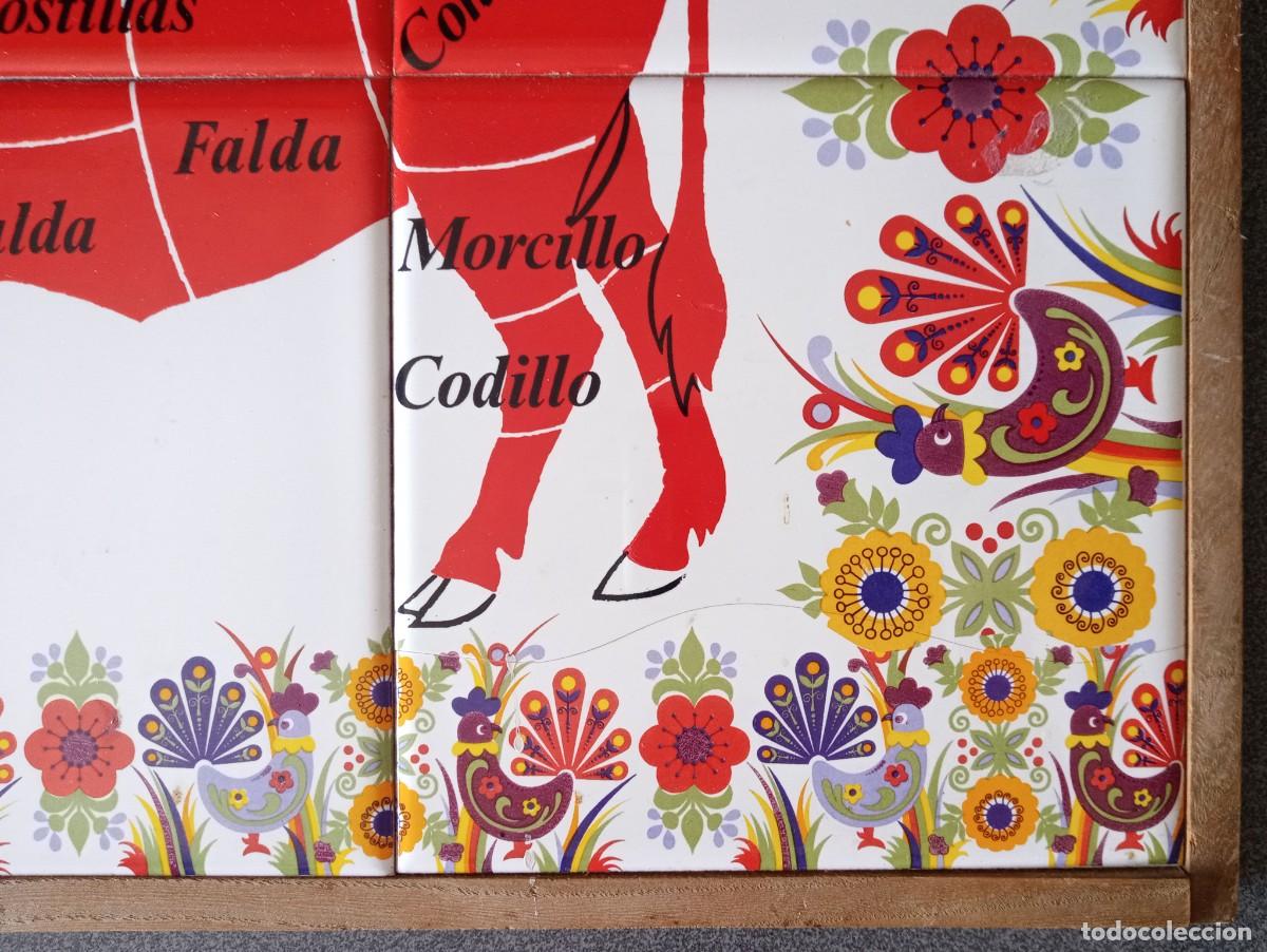 Segunda mano: Cuadro Colgador De Cuchillos azulejos vaca - Foto 6