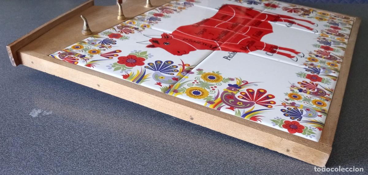 Segunda mano: Cuadro Colgador De Cuchillos azulejos vaca - Foto 8