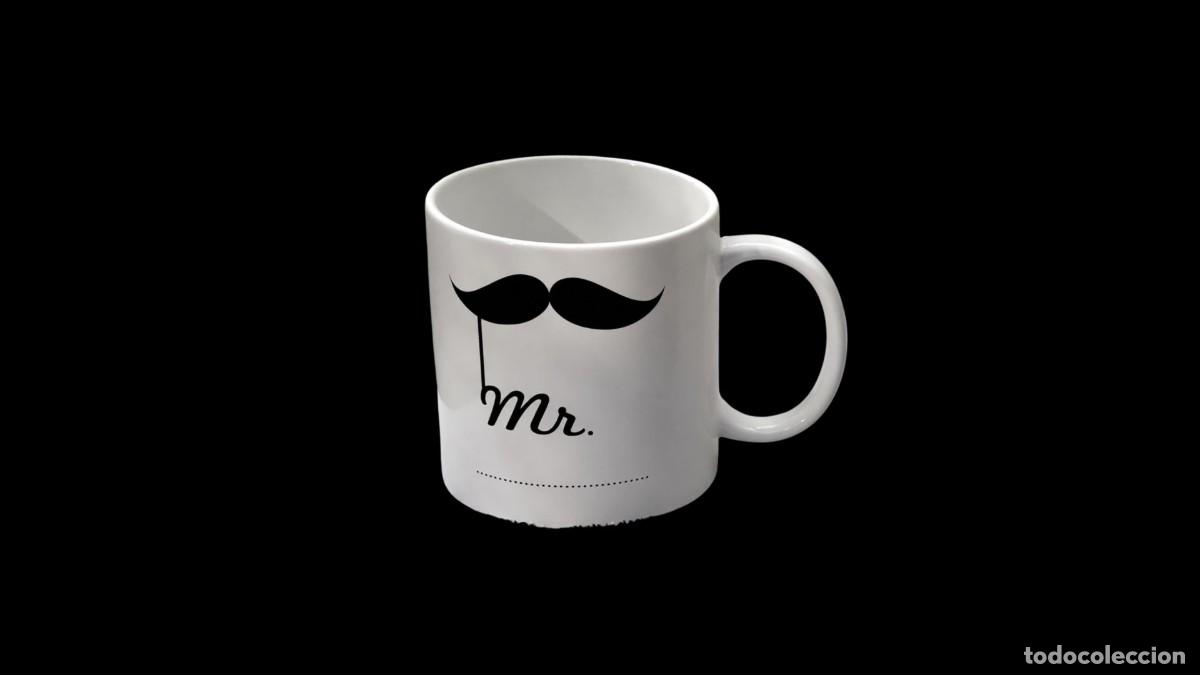 Seconda Mano: TAZA DE PORCELANA &rdquo;MR.&rdquo; - BIGOTE - DISE&Ntilde;O HUMOR&Iacute;STICO - VINTAGE A&Ntilde;OS 80/90