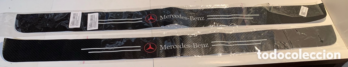 Segunda Mano: 2 Vinilos Coche Mercedes Benz Negro y Rojo