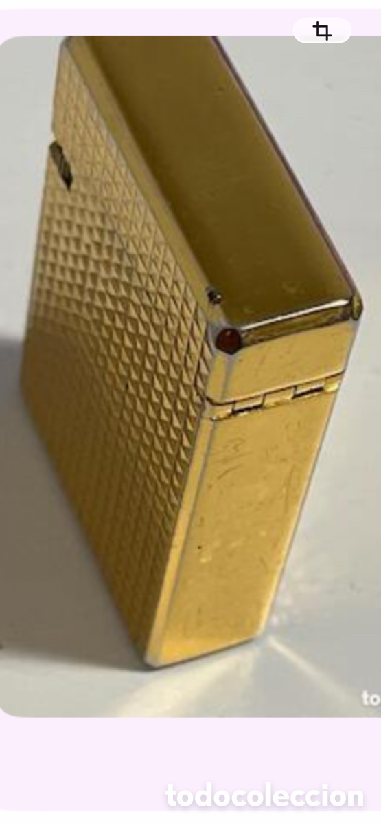 Segunda mano: Mechero plaqu&eacute; de oro VIN - Foto 1