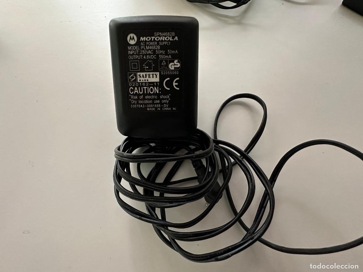 Segunda Mano: TRANSFORMADOR MOTOROLA 4,8 V 350mA
