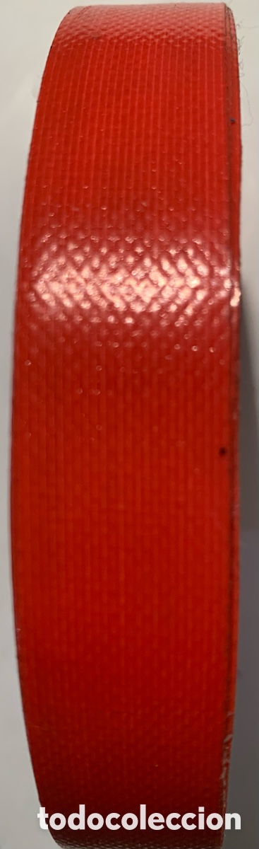 Segunda Mano: 1 Rollo Cinta Tela Impermeable Roja 1,5 ctms Grueso , 15 mts