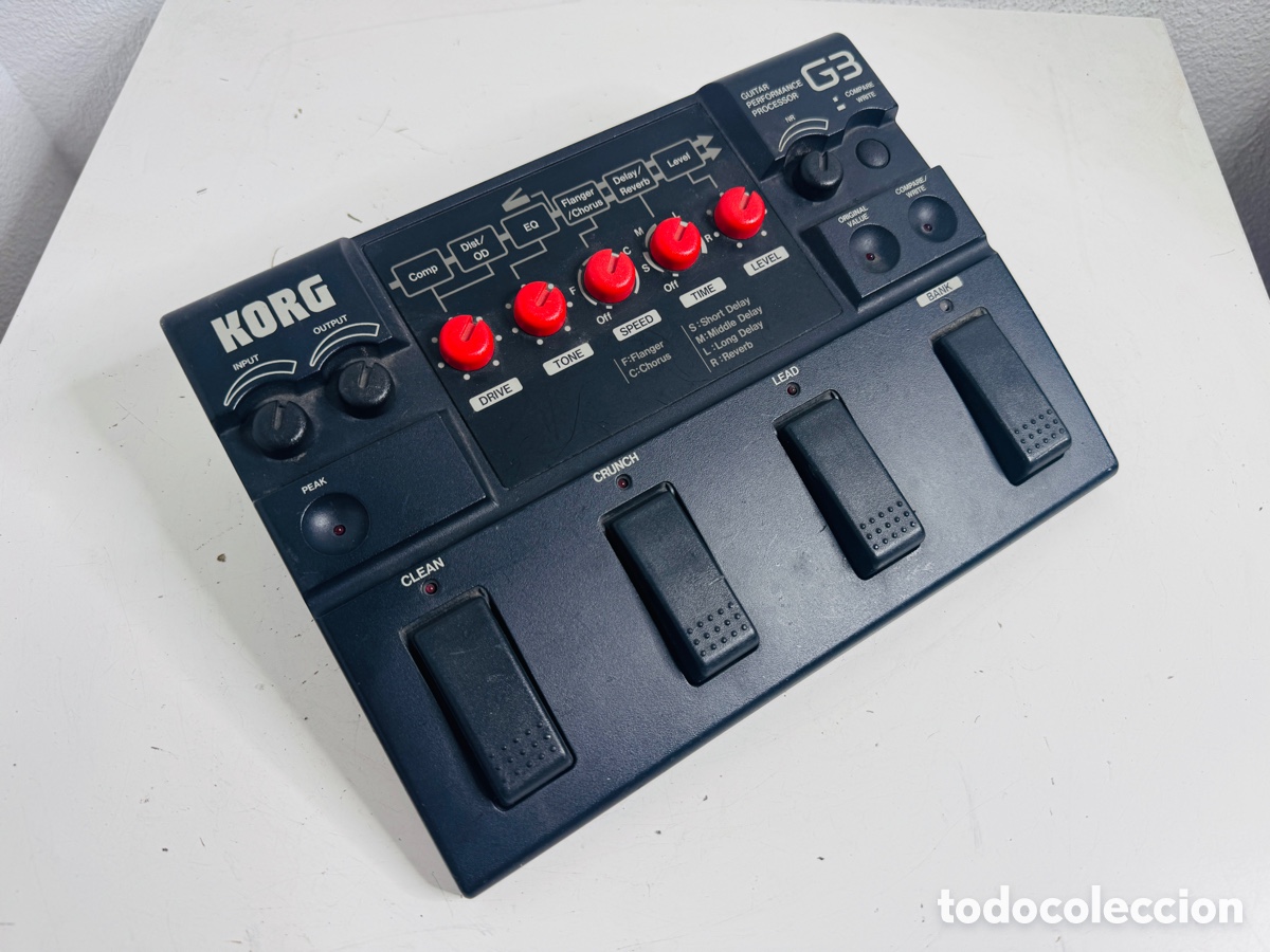 Segunda mano: Korg G3 Guitar Multi Effect Pedal Guitar Performance Processor - Foto 2