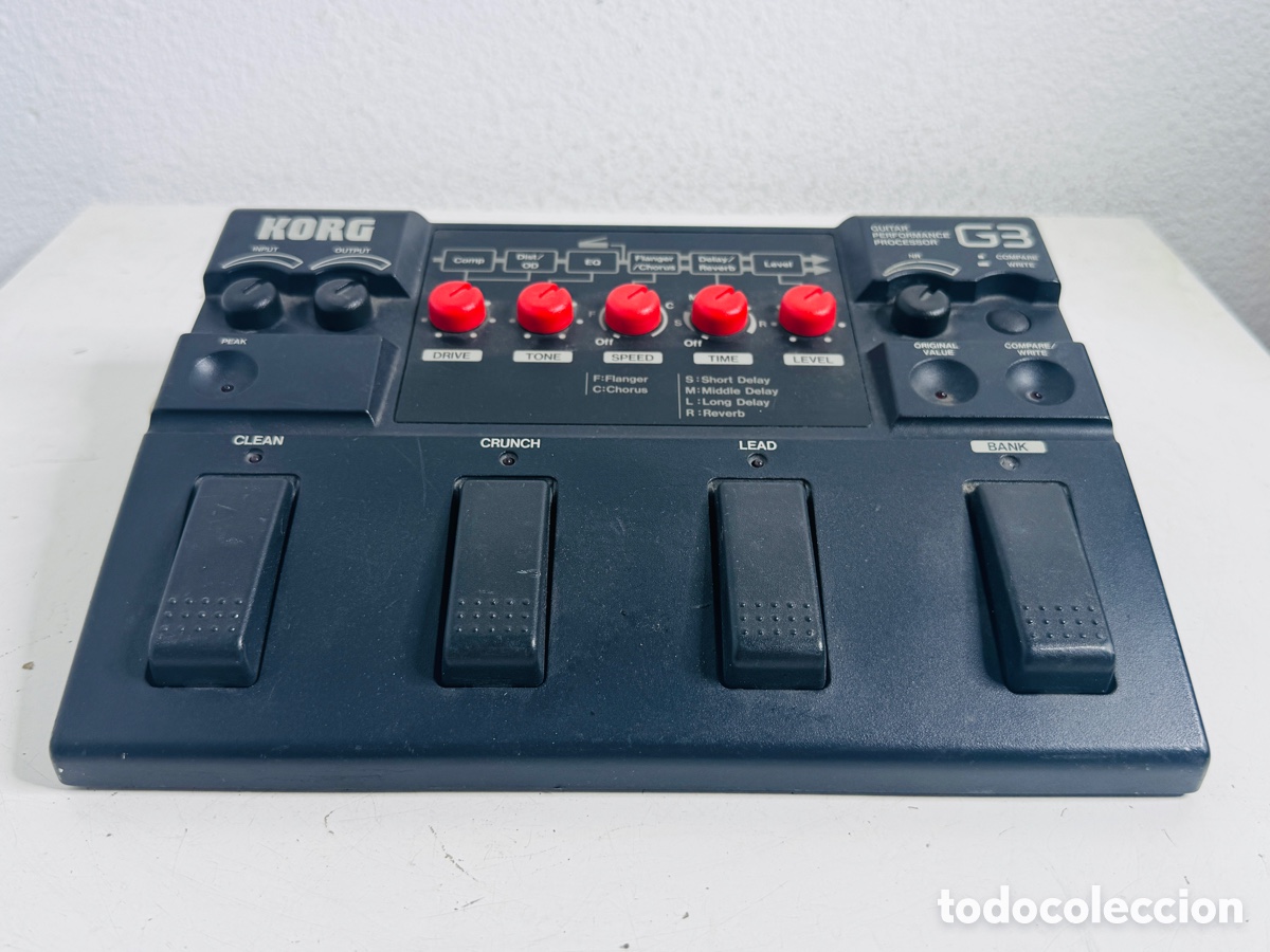 Segunda mano: Korg G3 Guitar Multi Effect Pedal Guitar Performance Processor - Foto 4