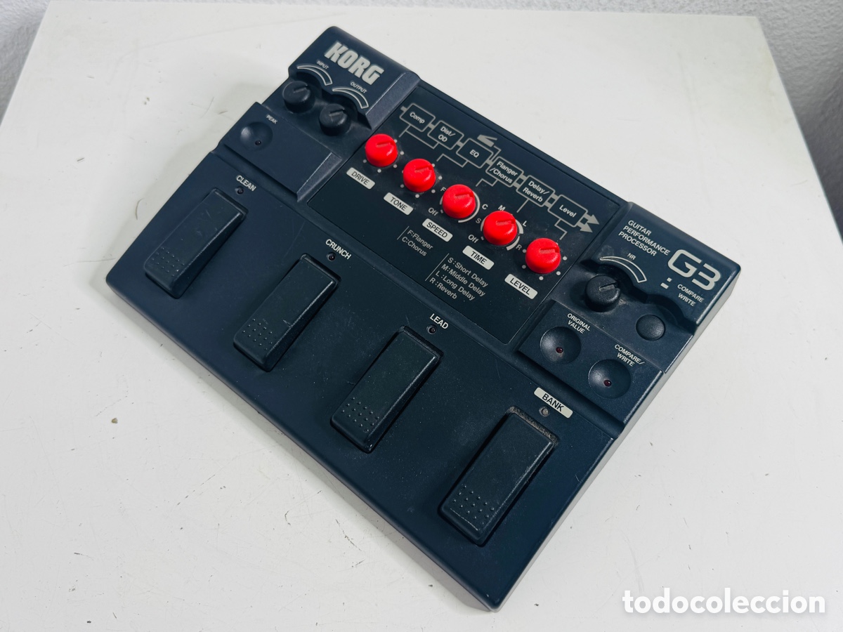 Segunda mano: Korg G3 Guitar Multi Effect Pedal Guitar Performance Processor - Foto 5