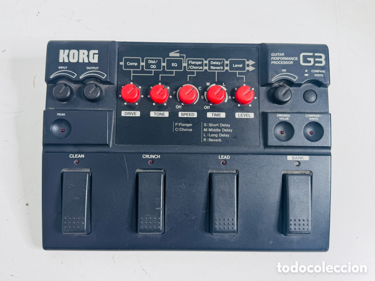 Segunda mano: Korg G3 Guitar Multi Effect Pedal Guitar Performance Processor - Foto 1