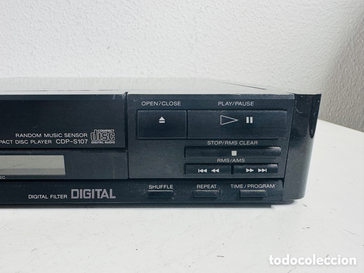 Segunda mano: Sony CDP S107 CD Digital Compact Disc Player 20 Bits 1989 No Funciona - Foto 4