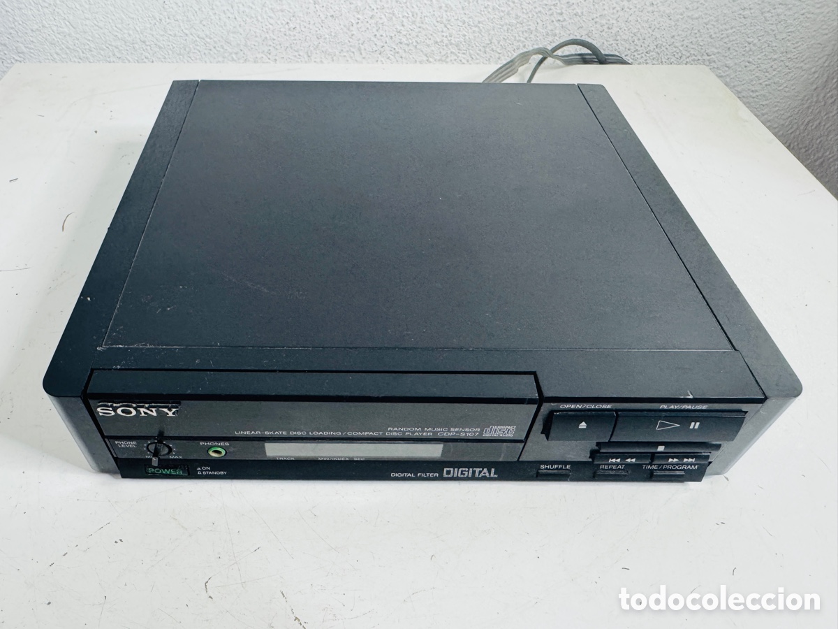 Segunda mano: Sony CDP S107 CD Digital Compact Disc Player 20 Bits 1989 No Funciona - Foto 5