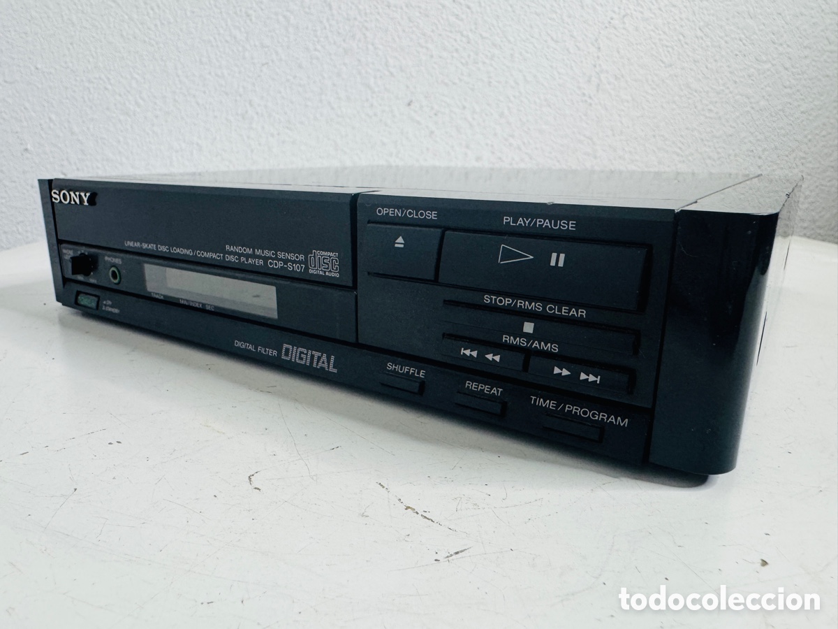 Segunda mano: Sony CDP S107 CD Digital Compact Disc Player 20 Bits 1989 No Funciona - Foto 10