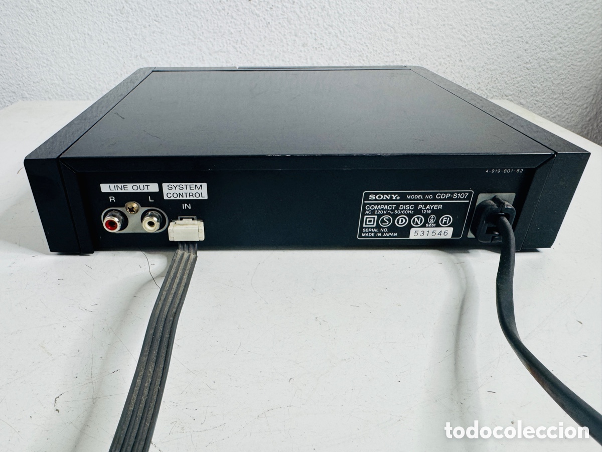 Segunda mano: Sony CDP S107 CD Digital Compact Disc Player 20 Bits 1989 No Funciona - Foto 11