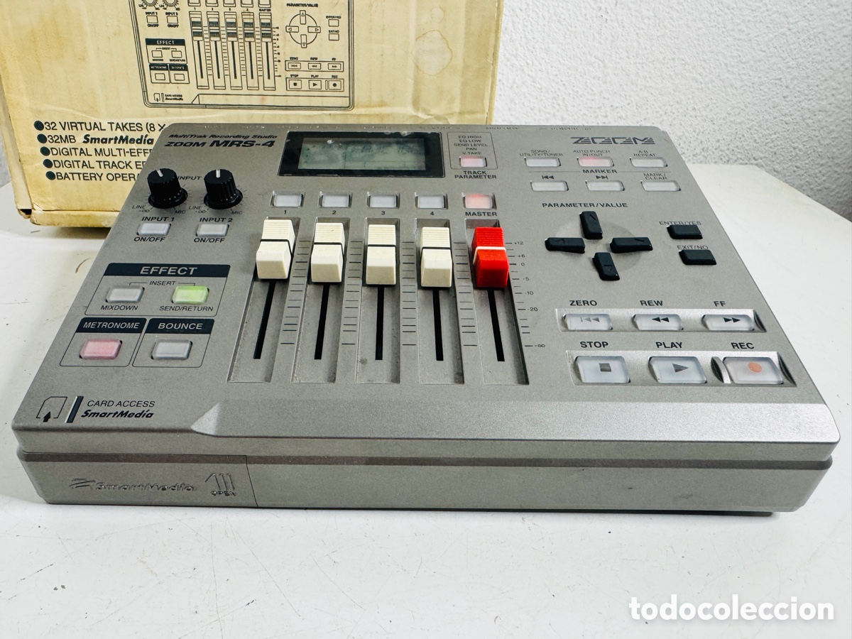 Segunda mano: Zoom MRS-4 Multi-Track Recording Studio Recorder Completo En Caja - Foto 2
