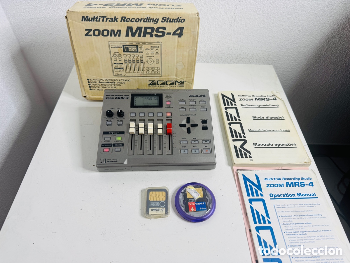 Segunda mano: Zoom MRS-4 Multi-Track Recording Studio Recorder Completo En Caja - Foto 3