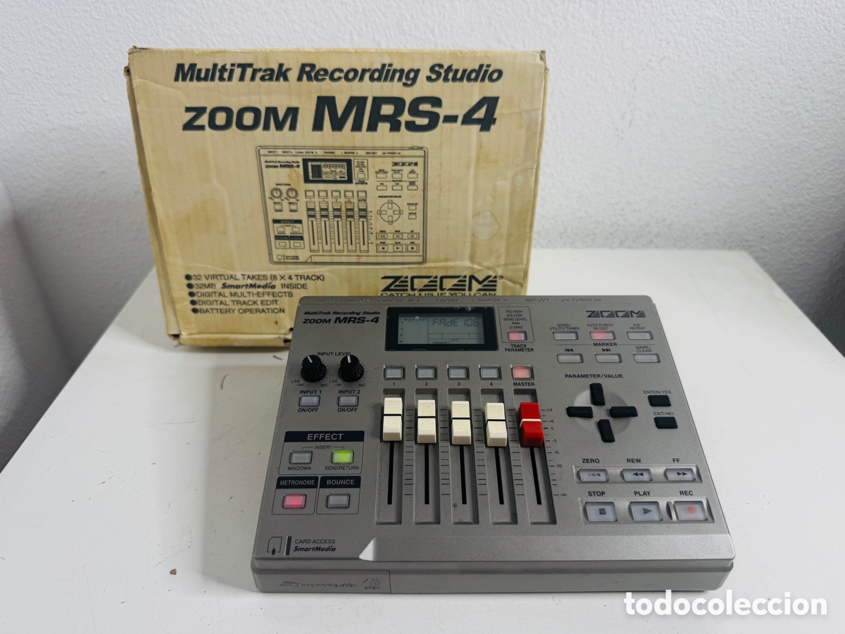 Segunda mano: Zoom MRS-4 Multi-Track Recording Studio Recorder Completo En Caja - Foto 6