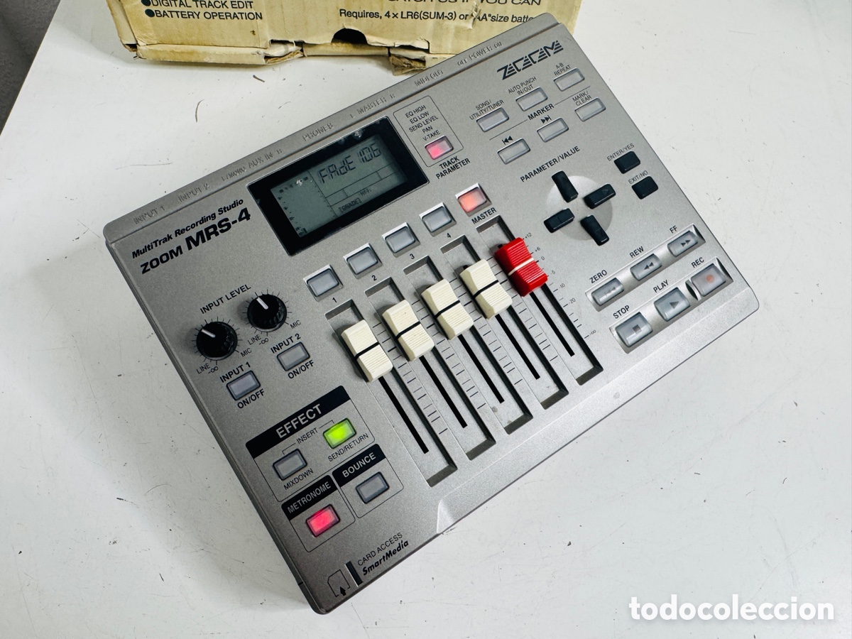 Segunda mano: Zoom MRS-4 Multi-Track Recording Studio Recorder Completo En Caja - Foto 8