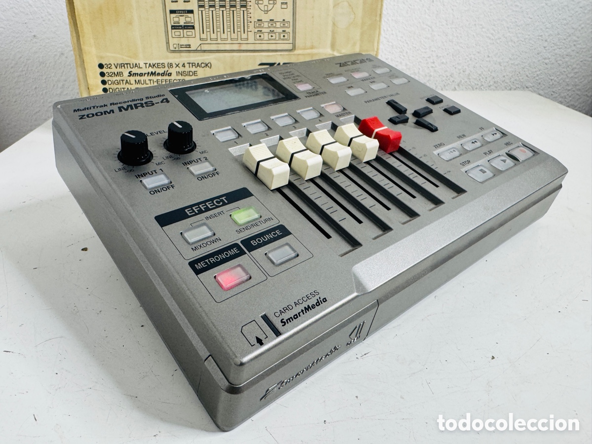 Segunda mano: Zoom MRS-4 Multi-Track Recording Studio Recorder Completo En Caja - Foto 9