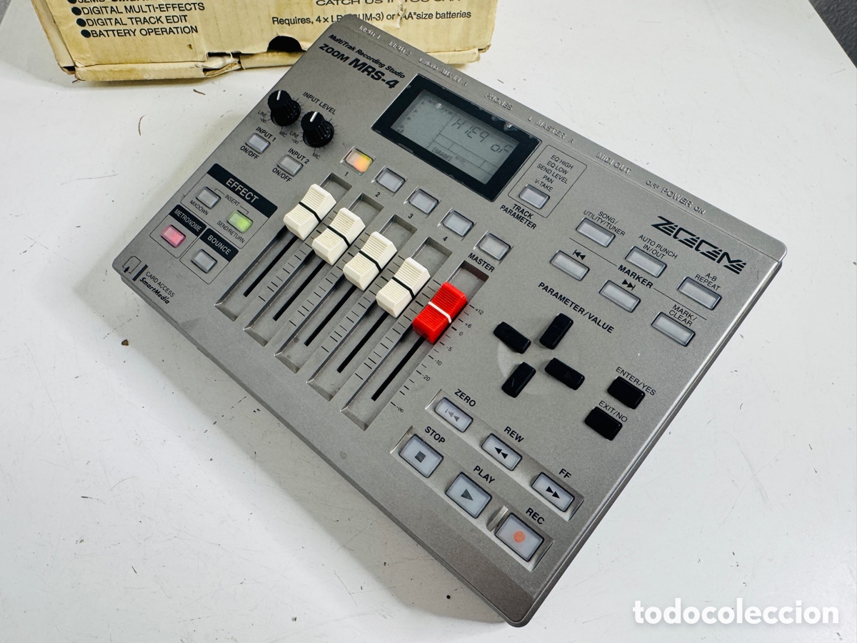 Segunda mano: Zoom MRS-4 Multi-Track Recording Studio Recorder Completo En Caja - Foto 10