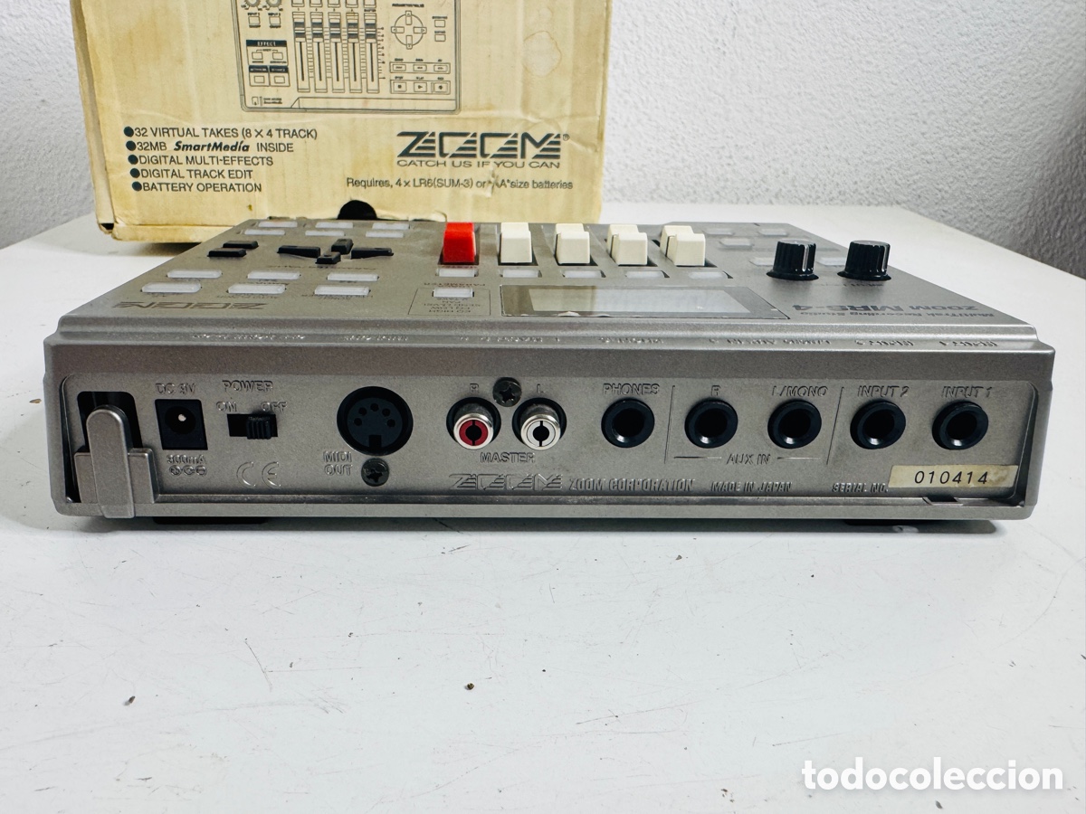 Segunda mano: Zoom MRS-4 Multi-Track Recording Studio Recorder Completo En Caja - Foto 12