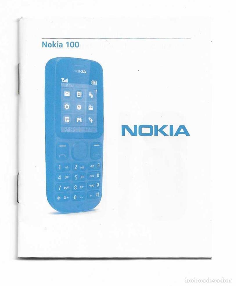 Segunda Mano: MANUAL DE USUARIO - NOKIA 100 - EN ESPA&Ntilde;OL