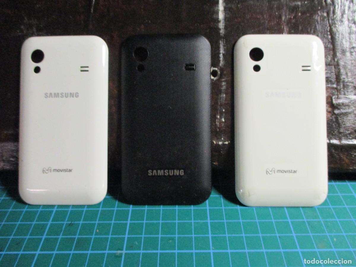 Segunda Mano: 500- Lote 3 Carcasas traseras Samsung Galaxy Ace (S5830) - como nuevas