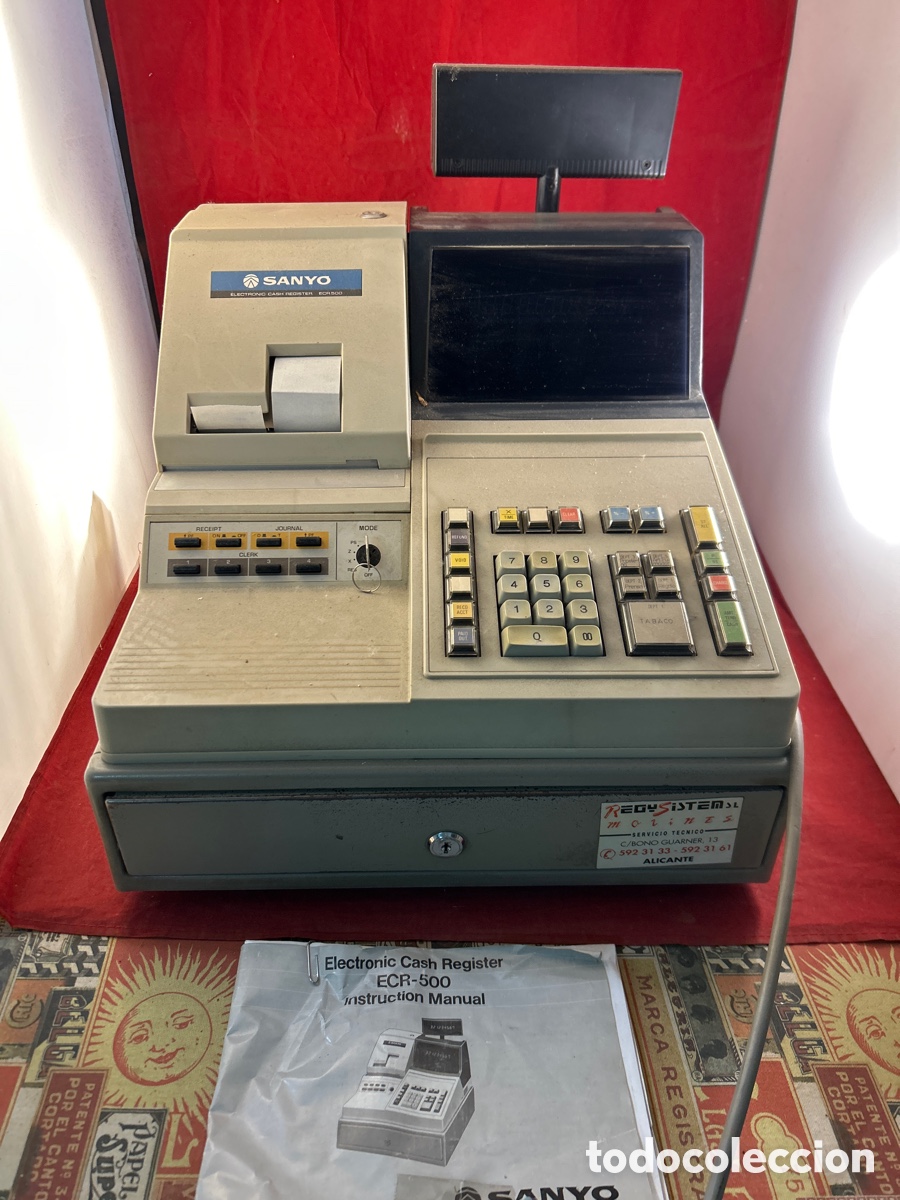 Segunda Mano: SANYO M&Aacute;QUINA REGISTRADORA ECR-500