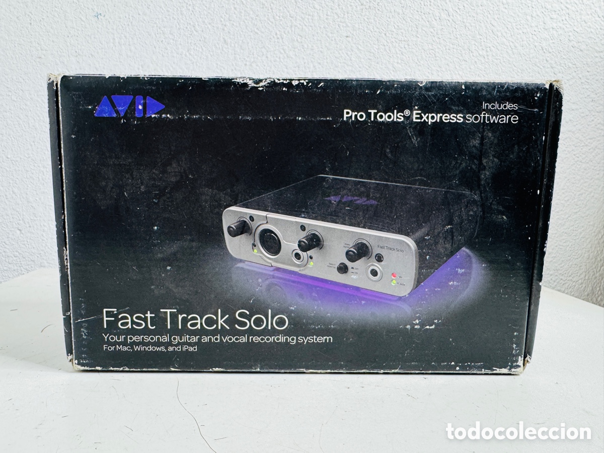Segunda mano: Avid Fast Track Solo Audio Interface - Foto 2