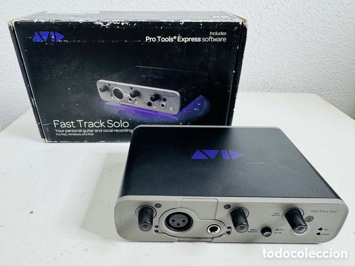 Segunda mano: Avid Fast Track Solo Audio Interface - Foto 6