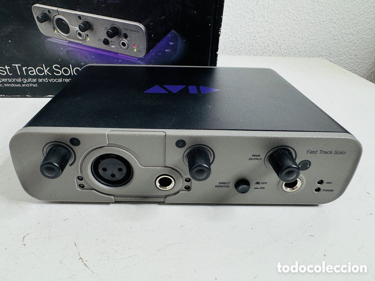 Segunda mano: Avid Fast Track Solo Audio Interface - Foto 7