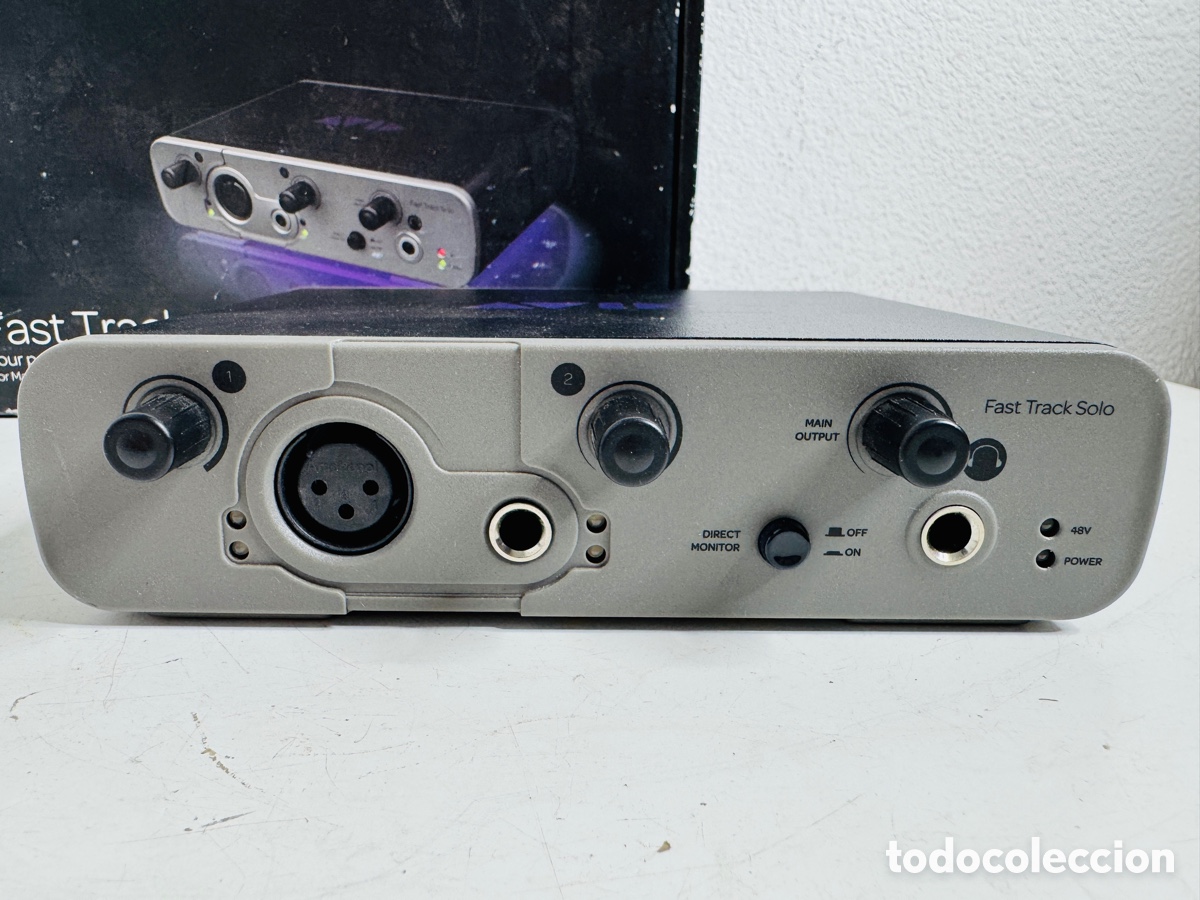 Segunda mano: Avid Fast Track Solo Audio Interface - Foto 8